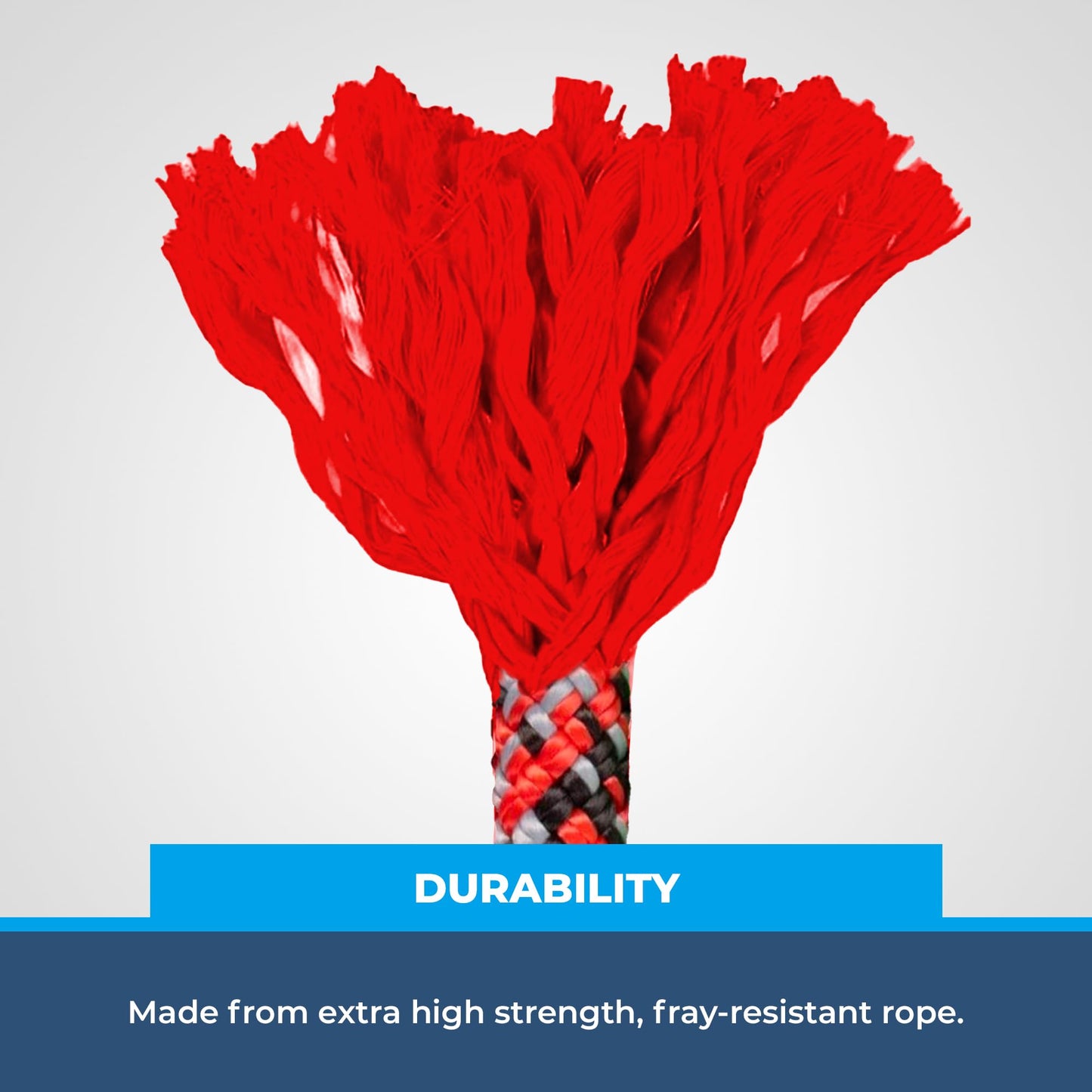 Rock-N-Rescue 8mm Sewn Prusik Loop – Precision-Stitched Rope Loop for Arborist Rigging, Climbing, and Rescue – 10,000lbf Prusik Cord for Tree Work, Saddle Hunting, and Rigging Systems - Red 18”