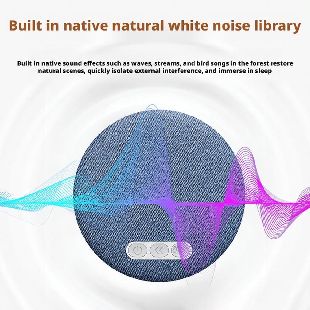 Generic 2026 Bluetooth Pillow Speaker for Sleeping,Mini Portable Under Pillow Speaker with White Noise Timer,Wireless