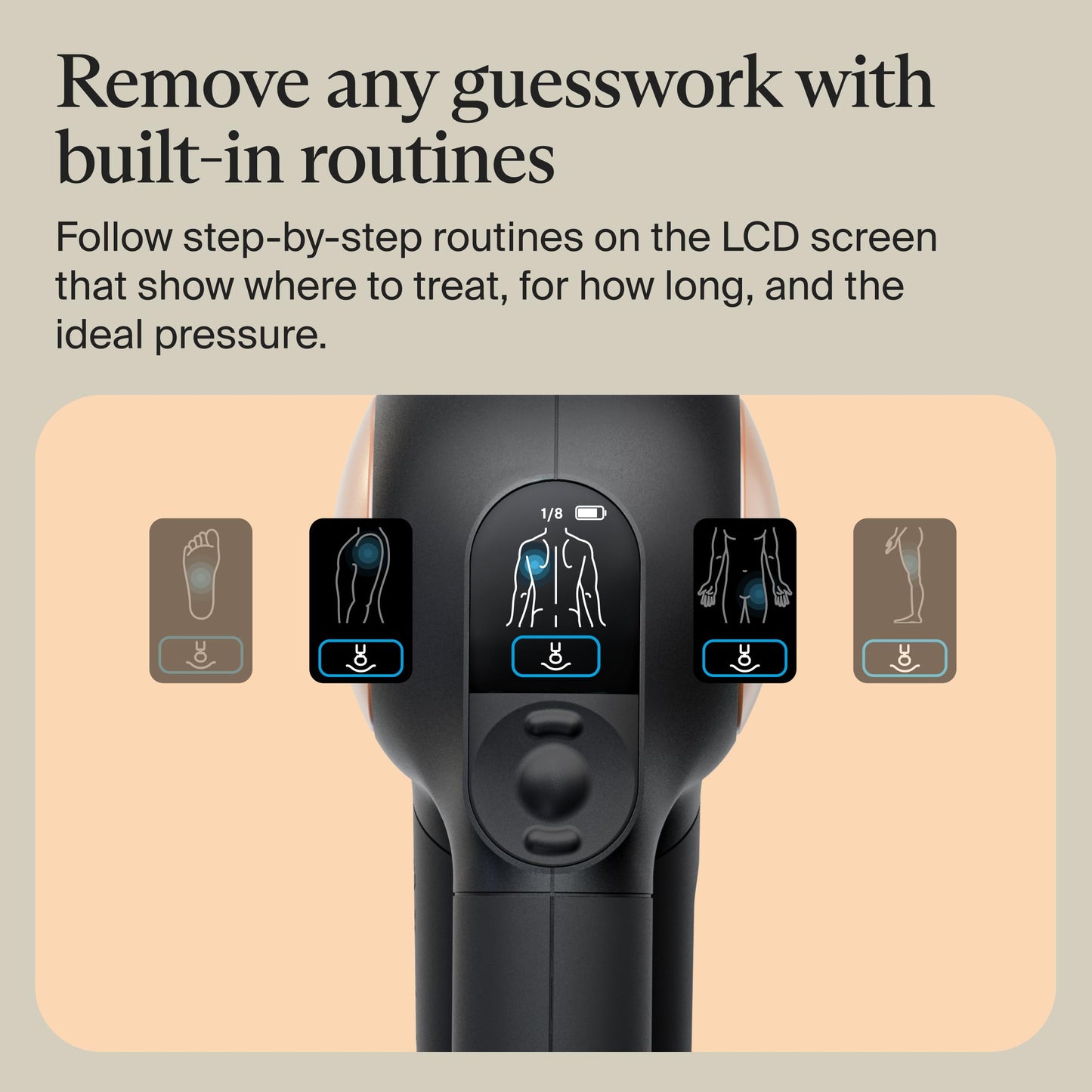 TheraGun Sense (2nd Generation) Massage Gun by Therabody - Relaxing Massage Gun with Built-in Guided Routines for Easy Stress Relief, Tension & Sleep