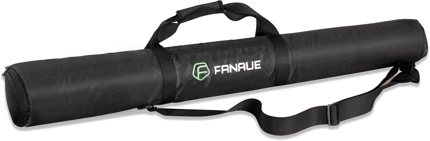 Compartments,39.4x9.8x9.8in Fanaue Tripod Case with Heavy Duty Tripod Bag with Shoulder Straps,All Padded Carrying Case