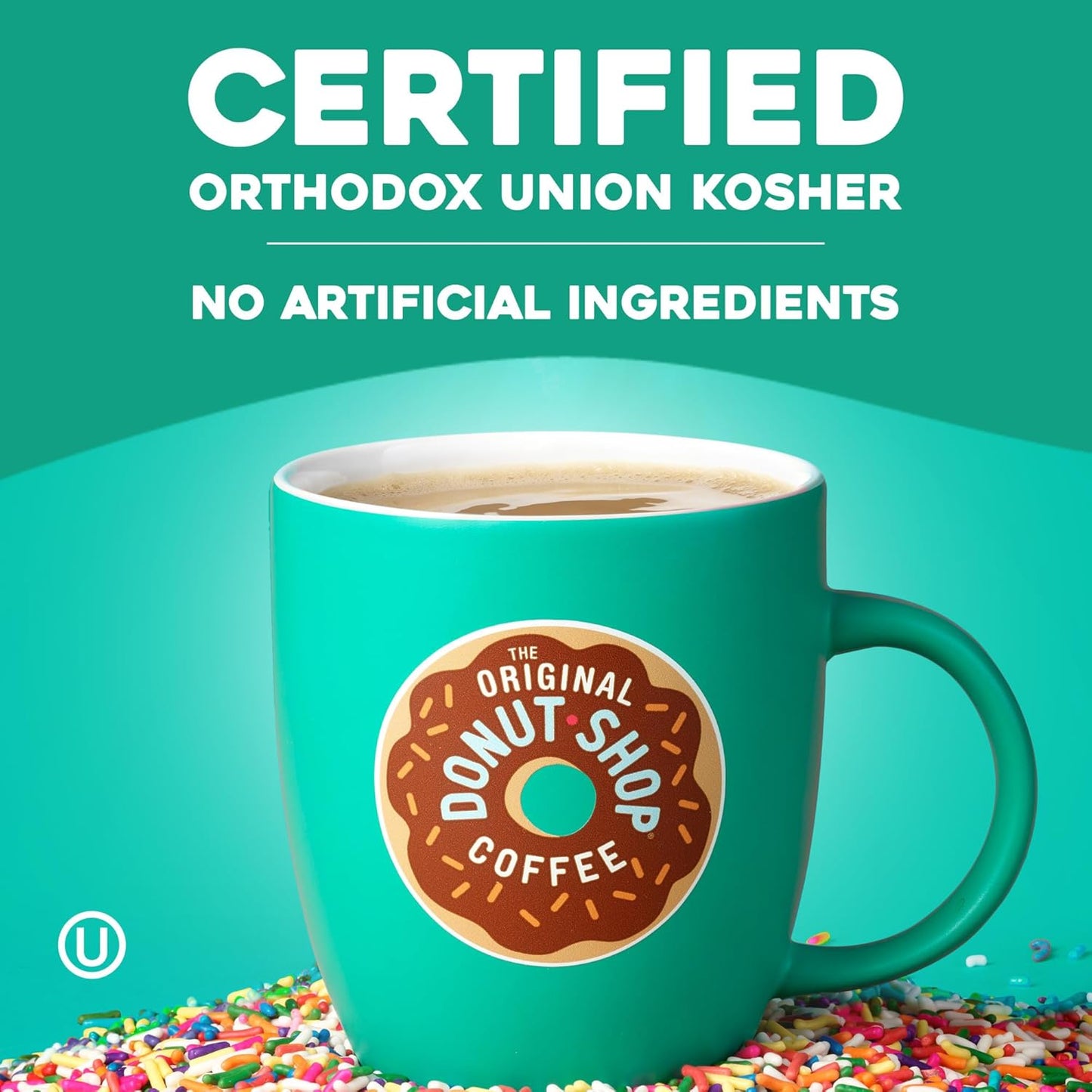 Original Donut Shop K-Cup Pods - Medium Roast Coffee, 72 Count | Single-Serve Convenience