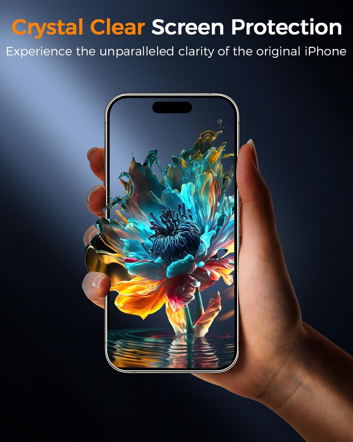 3 Pack 17 3 Pack 6.3 Inch 9H SIBEITU Screen Protector for iPhone with Camera Lens Tempered Glass Protector +