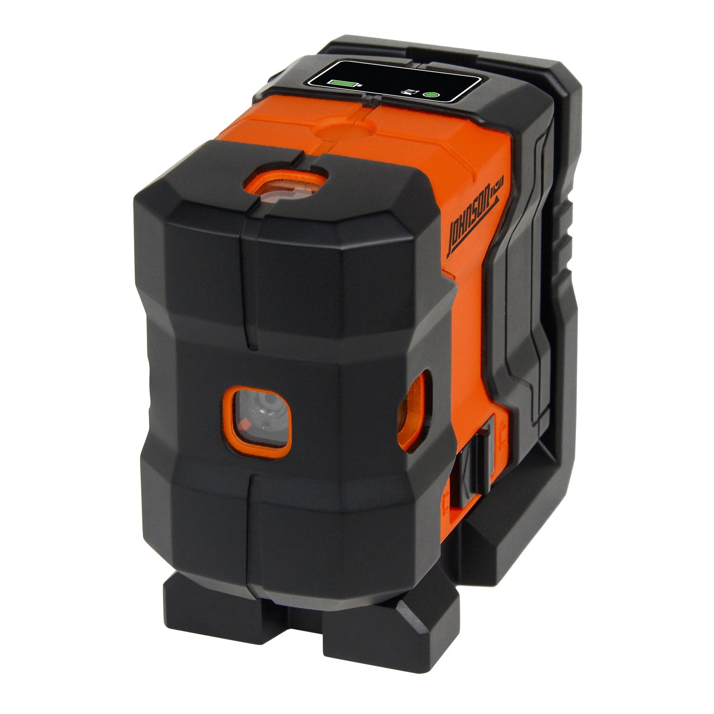 Johnson Level & Tool JDT300-GN5D Laser Level, Self-Leveling Kit 5 Dot Laser with GreenBrite® Technology, Magnetic Base, Hard-shell Carry Case, Floor Mount
