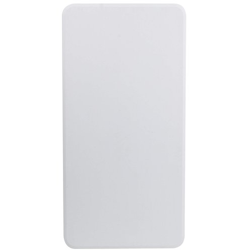 Flash Furniture Elon 4' Rectangular All-Occasion Plastic Folding Event Table, Folding Banquet Table for Indoor/Outdoor Events, White