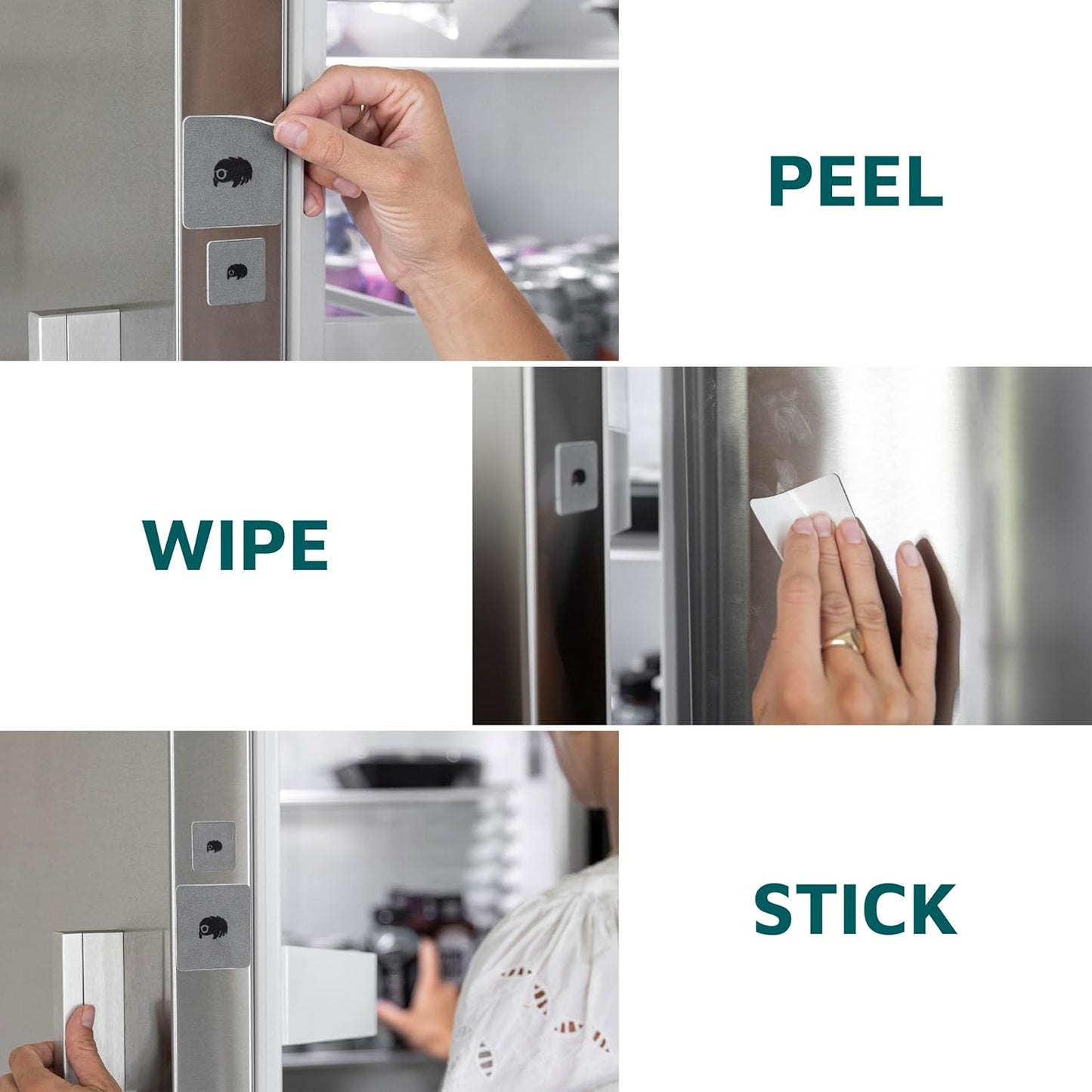 KUVRD Pack Waterbear - Universal Screen Cleaners - Teeny Tiny Cleaning Tools for Your Lenses & Screens, Phat