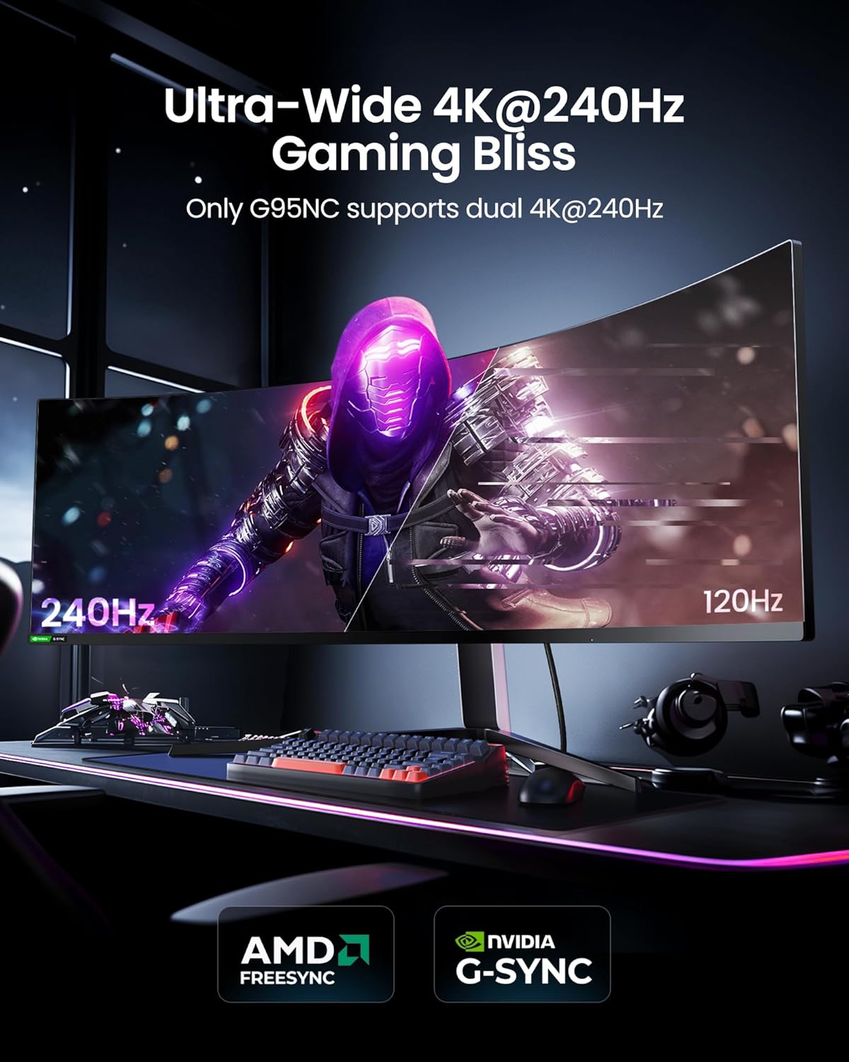 54Gbps 2.1 2.1 10FT [16K@30Hz, 10K@60Hz, 8K@120Hz, 4K@240Hz 165Hz 144Hz] HDR10 1.2a, Silkland VESA Certified