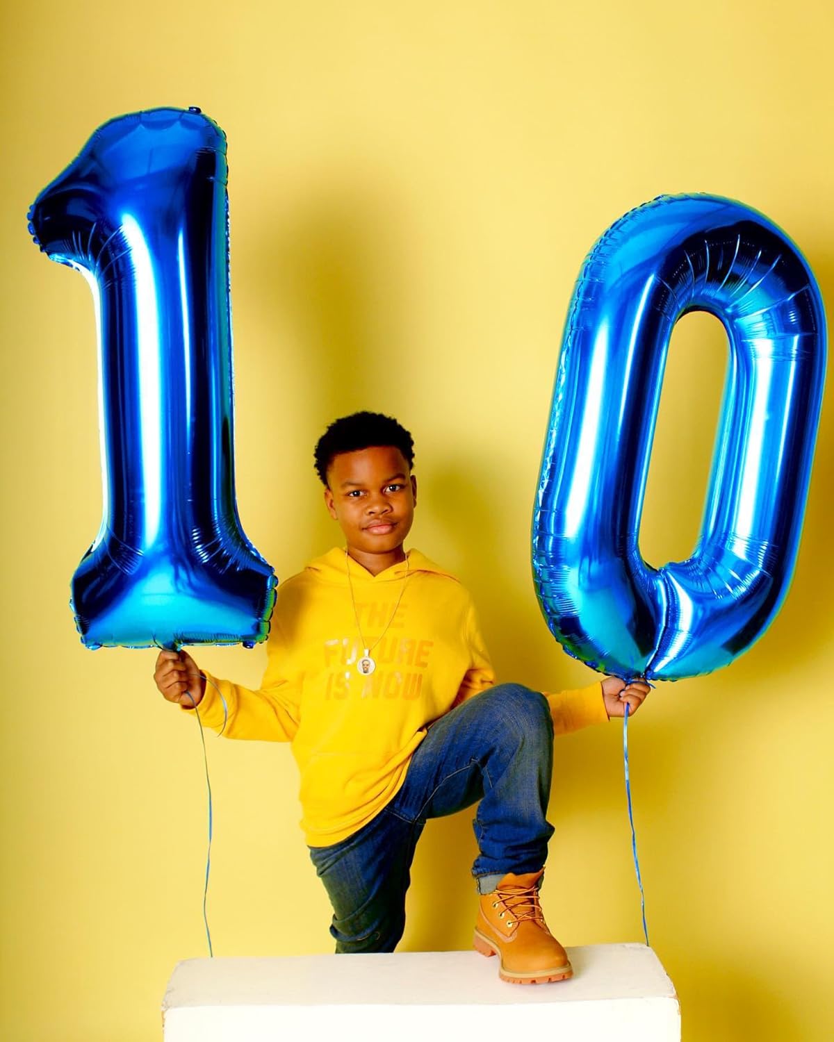 Number 60 Balloon - 40 Inch Navy Blue Birthday Decoration for 60th Celebration | Party Supplies