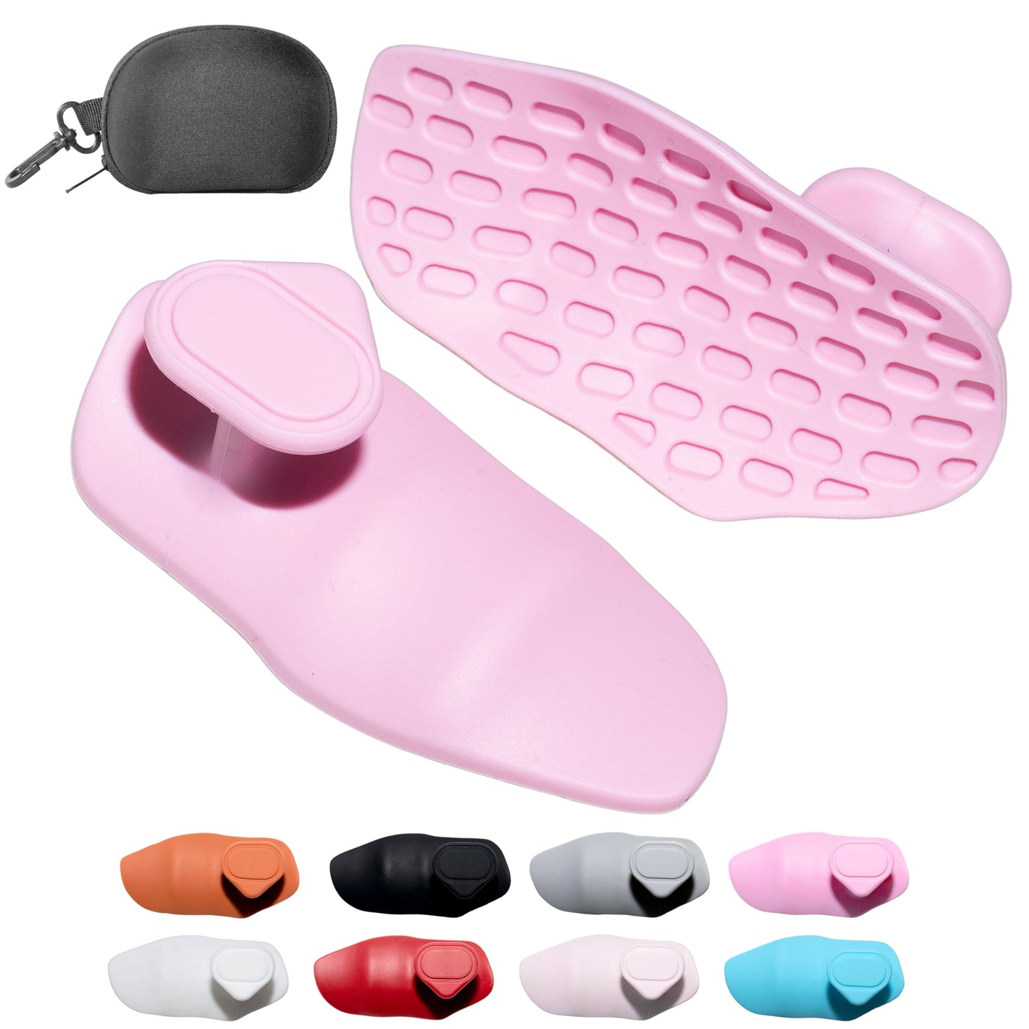 Epritliber Silicone Gym Grips for Weight Lifting,Workout Gloves for Women Men Alternative,Anti Slip Gym Workout Grip,Rubber Gym Hand Grips-Weightlifting Grips Pad for Barbell,Pull Up,Ryptfit,Training