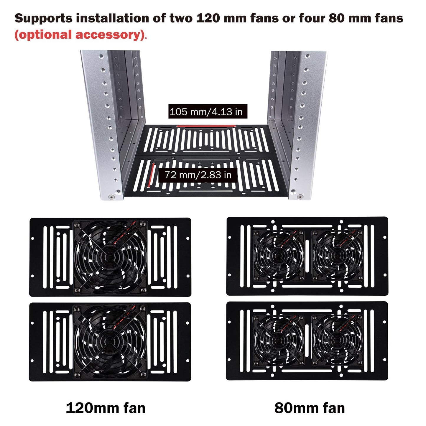 GeeekPi 12U Network Rack, 10 inch Mini Server Rack for Network, Servers, Audio, and Video Equipment, DeskPi RackMate T2 Rackmount, 10.23 inch Depth