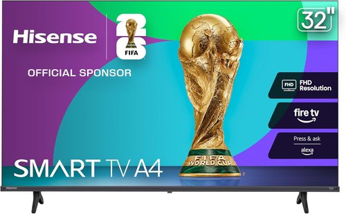 Hisense 32-Inch FHD 1080p Smart Fire TV - DTS Virtual:X, Slim Bezel, Alexa Built-In | 2025 Model