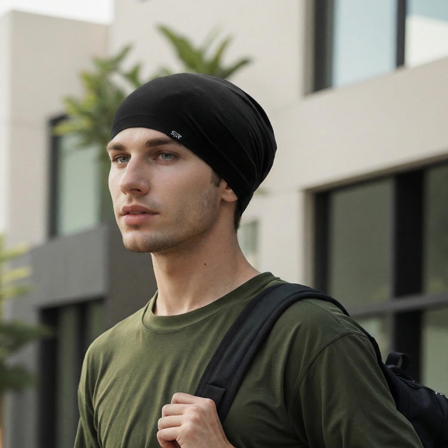 QINGLONGLIN 3Pcs Cooling Skull Cap for Men Women-Lightweight Breathable Beanie Hat, Thin Quick Dry Running Cap for Cycling