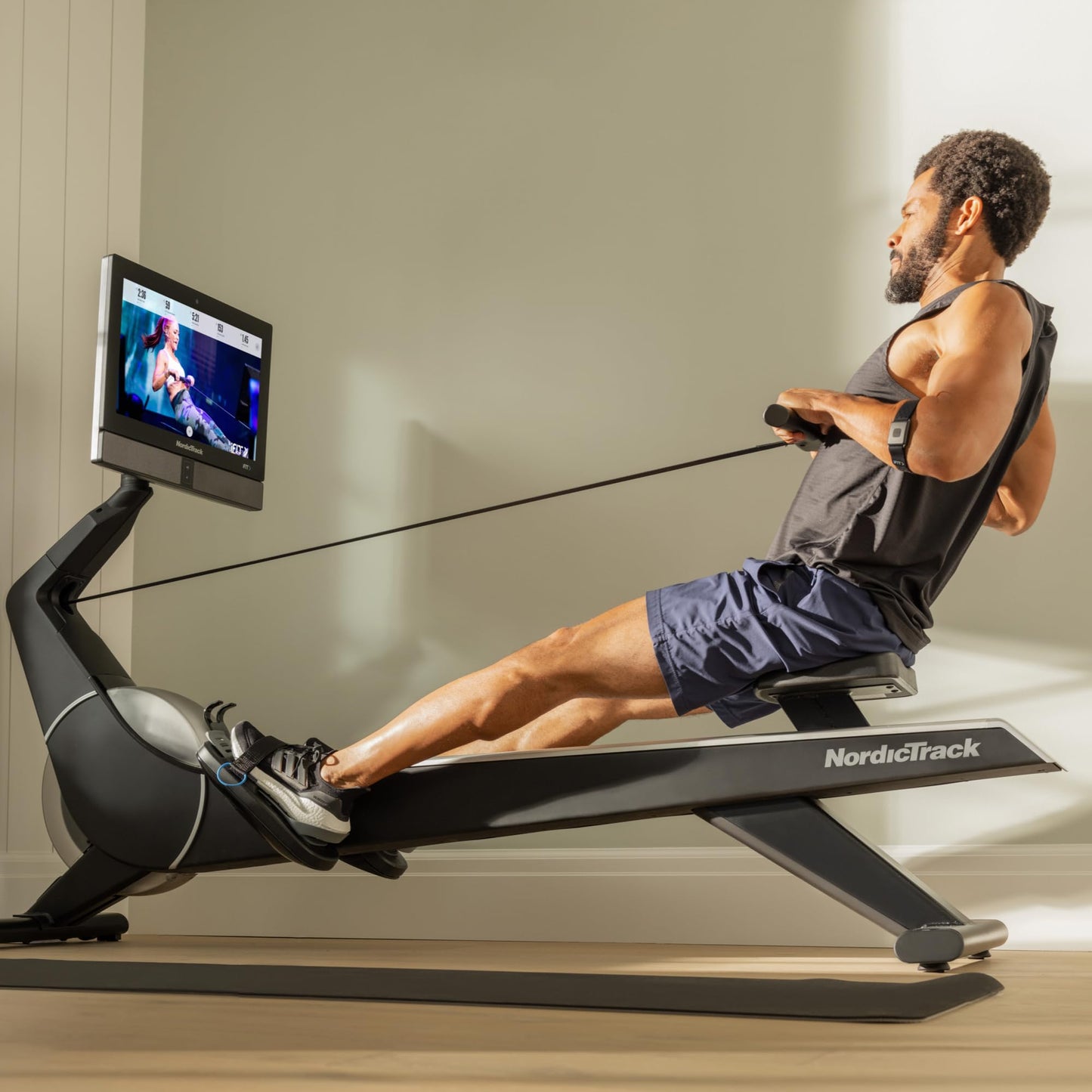 NordicTrack Smart Rower with Touchscreen and 30-Day iFIT Pro Membership