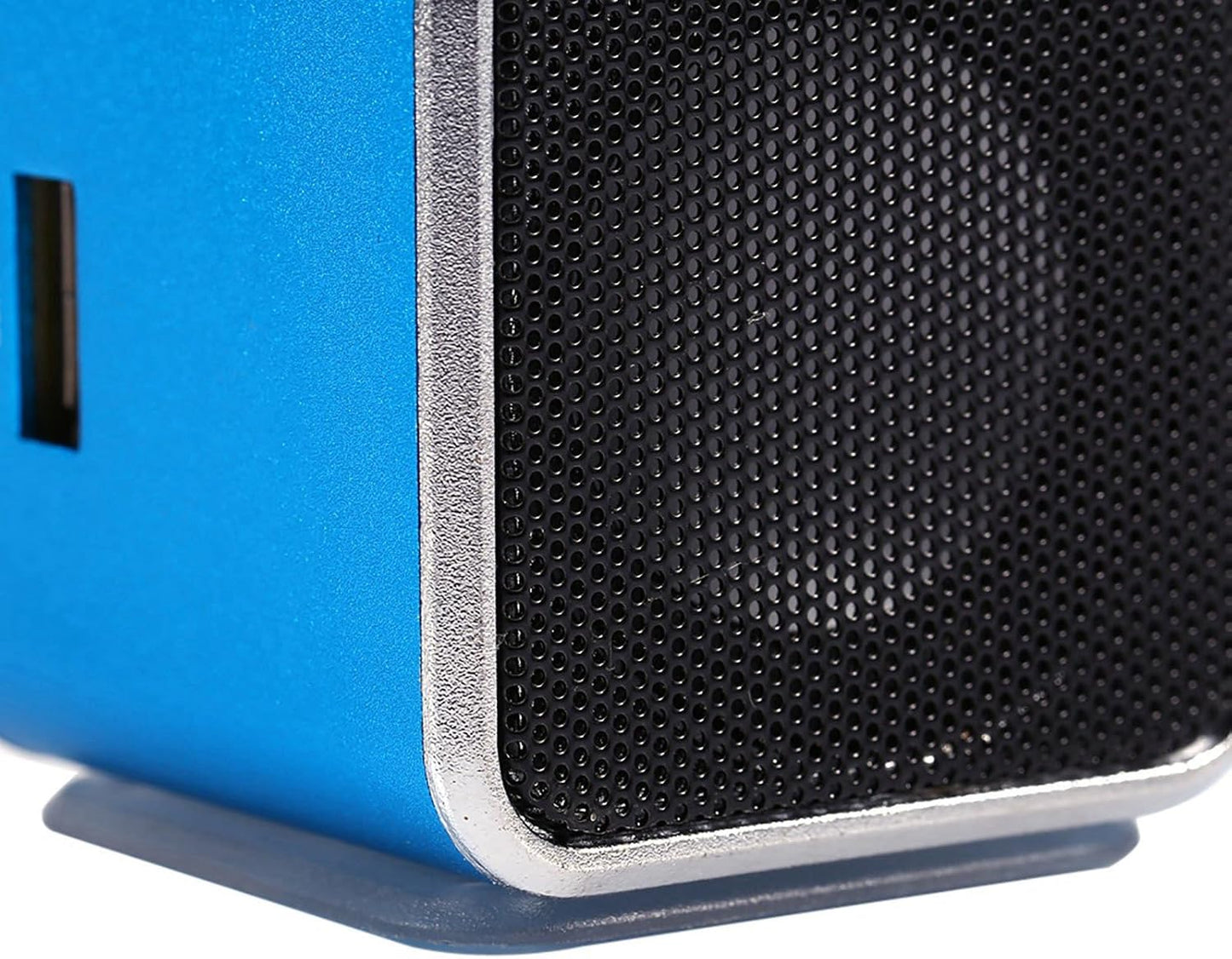 Zerone MP3 5W 5x5cm Mini Speaker Digital Music Player, with FM Radio Portable Audio Player Supports TF/USB Output