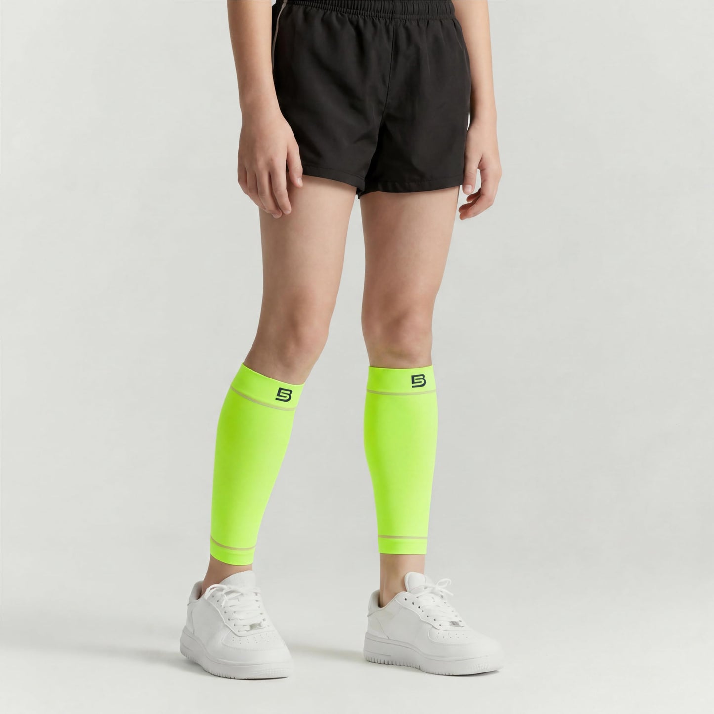 NMK Calf Compression Sleeve for Kids Moisture-Wicking Leg Comfort for Running Sports & Active Daily Wear