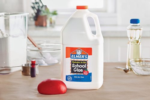Elmer's White Liquid School Glue - Safe & Washable 1 Gallon | Ideal for Arts & Crafts Projects
