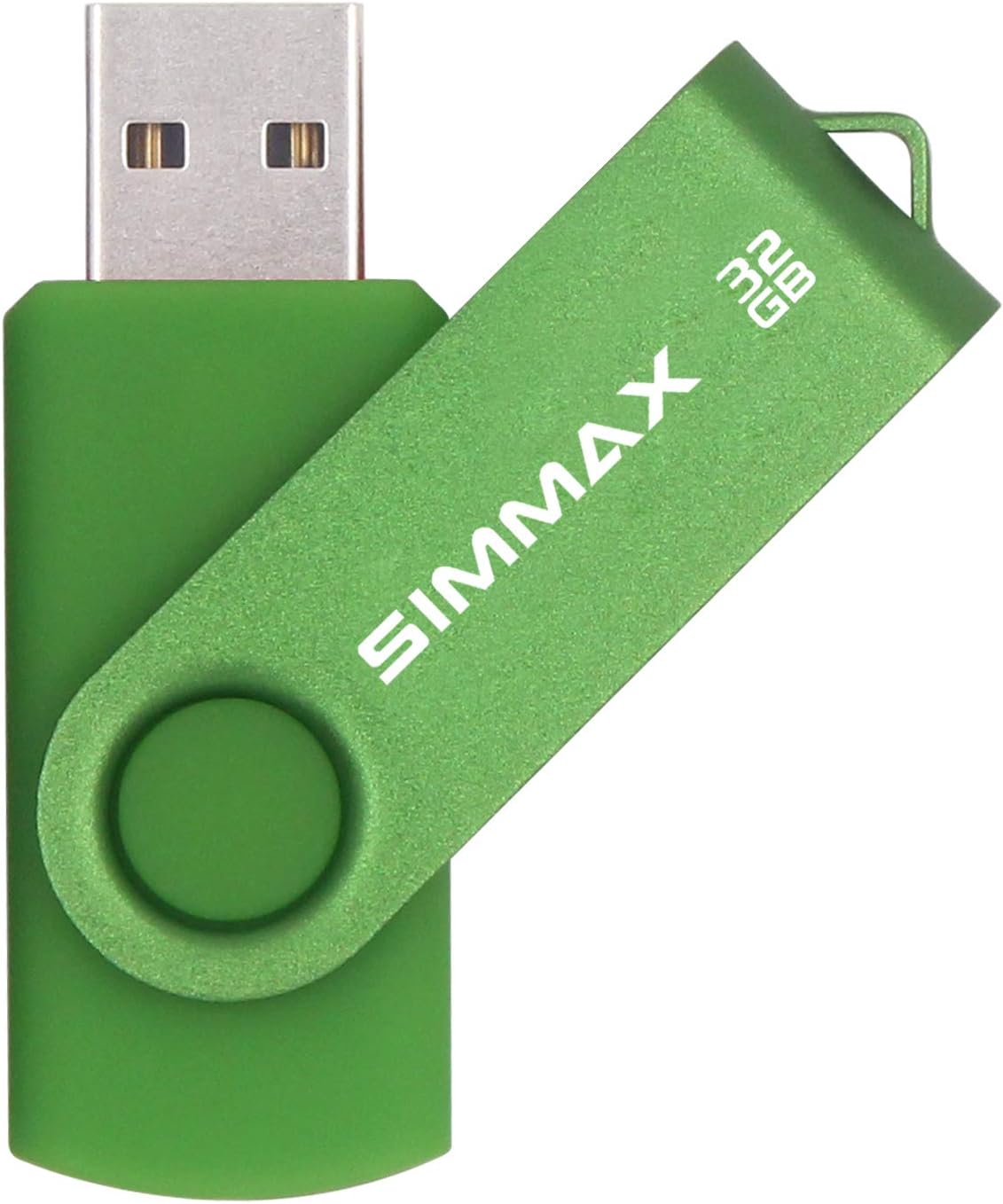 SIMMAX 3 Pack 32GB 2.0 (32GB Memory Stick USB Flash Drives Swivel Thumb Drive Pen Drive Pink Blue Green)