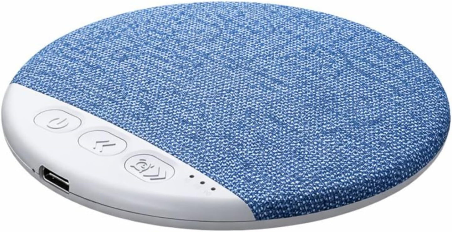 Generic Bluetooth Pillow Speaker for Sleeping, Mini Portable Under Pillow Speaker with White Noise Timer Wireless Sleep