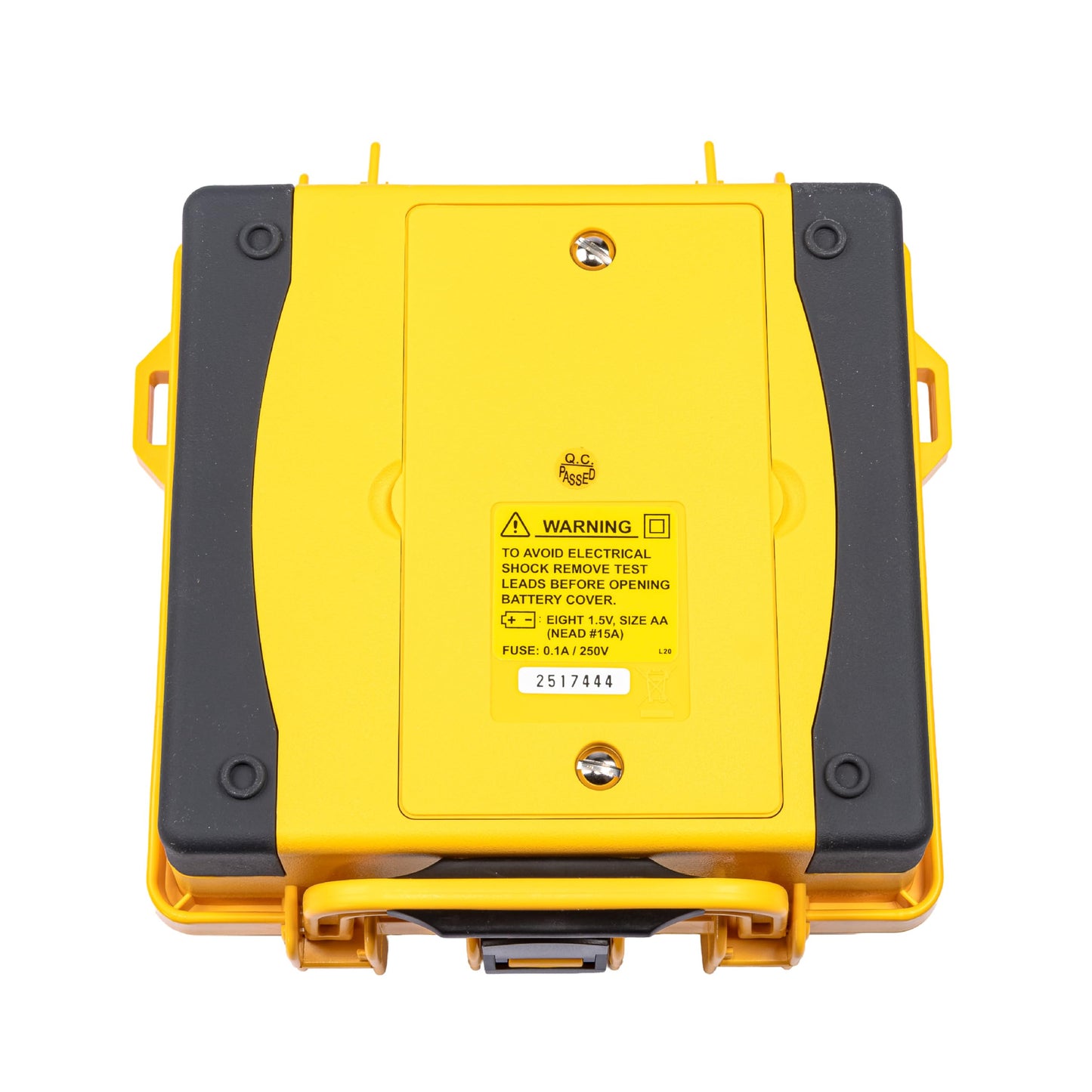 Ideal Electrical 3-Pole Ground Resistance Tester, Auto-Ranging Earth Voltage & Ground Rod Measurement, Non-GFCI Tripping Design, Zero-Ohm Adjust, Data Hold, Hard Case, Leads & Electrodes