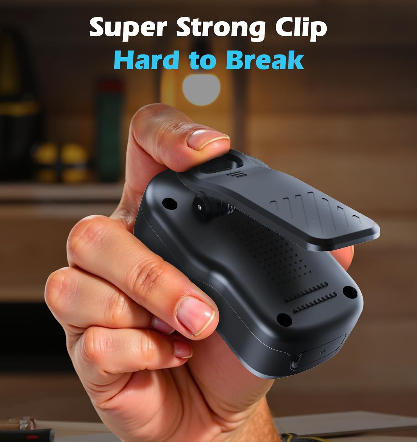 KAIY IPX6 10 Wearable Bluetooth Speaker with Mic, Portable Clip On Speakers Small Outdoor Wireless Speaker