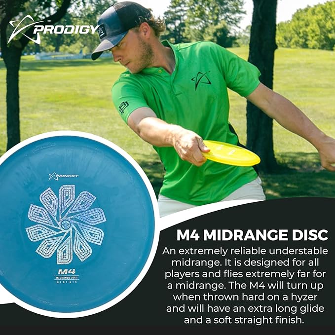 Prodigy Disc 200 Plastic Disc Golf Set | Beginner Golf Discs Set | Set of 5 Disc Golf | Includes Putter, Approach, Midrange, & 2 Drivers | Disc Golf Starter Set for Men | Disc Golf Equipment