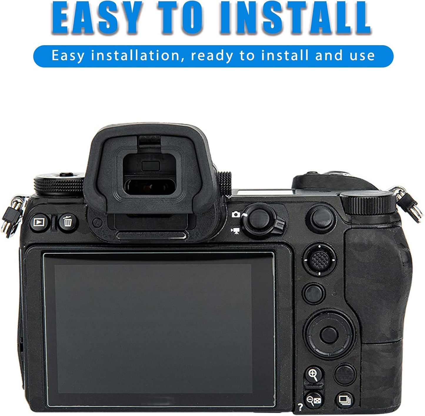 DK29 Z5 Z6 Z7 Z6II Z7II Viewfinder Eyecup for Camera, Prevent Stray Light, Easy Installation, Viewfinder Protector