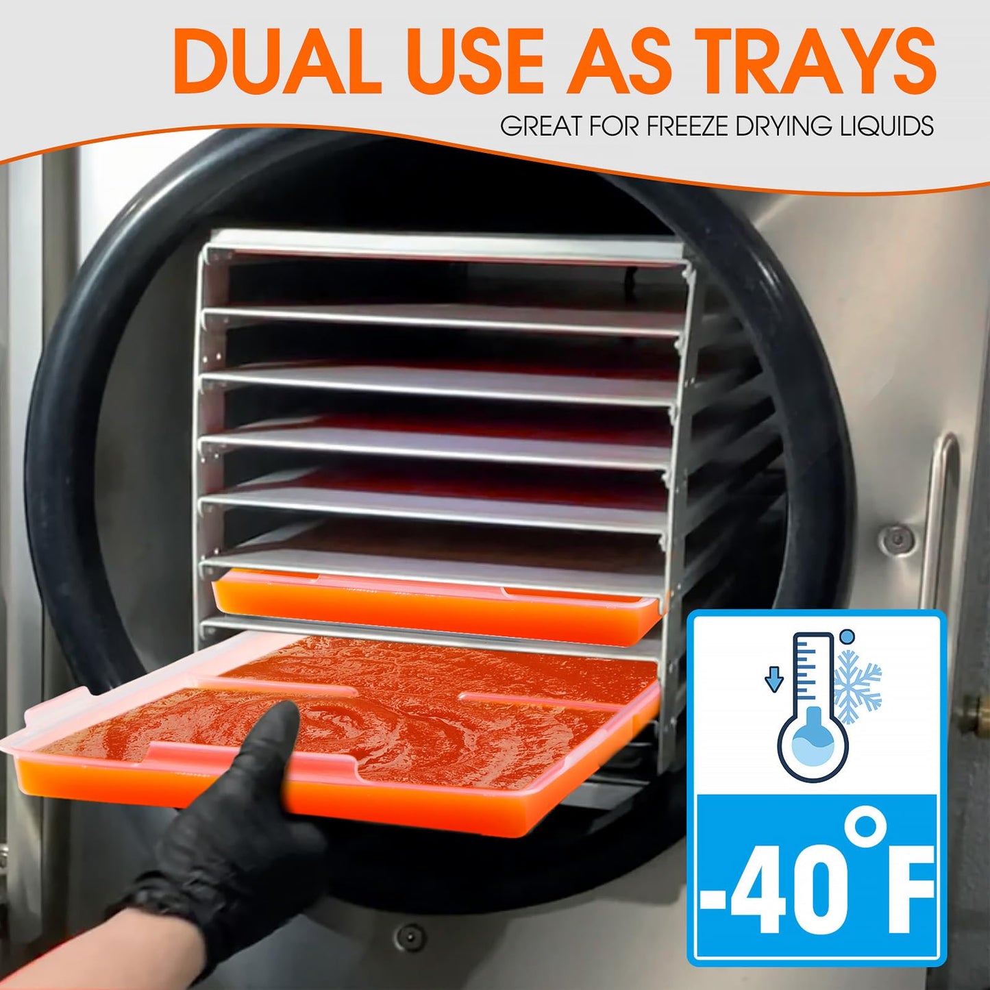 Small Tray Lids for Harvest Right Freeze Dryer Small Trays. 4 Pcs pack Tray Lids for Harvest right freeze dryer accessories