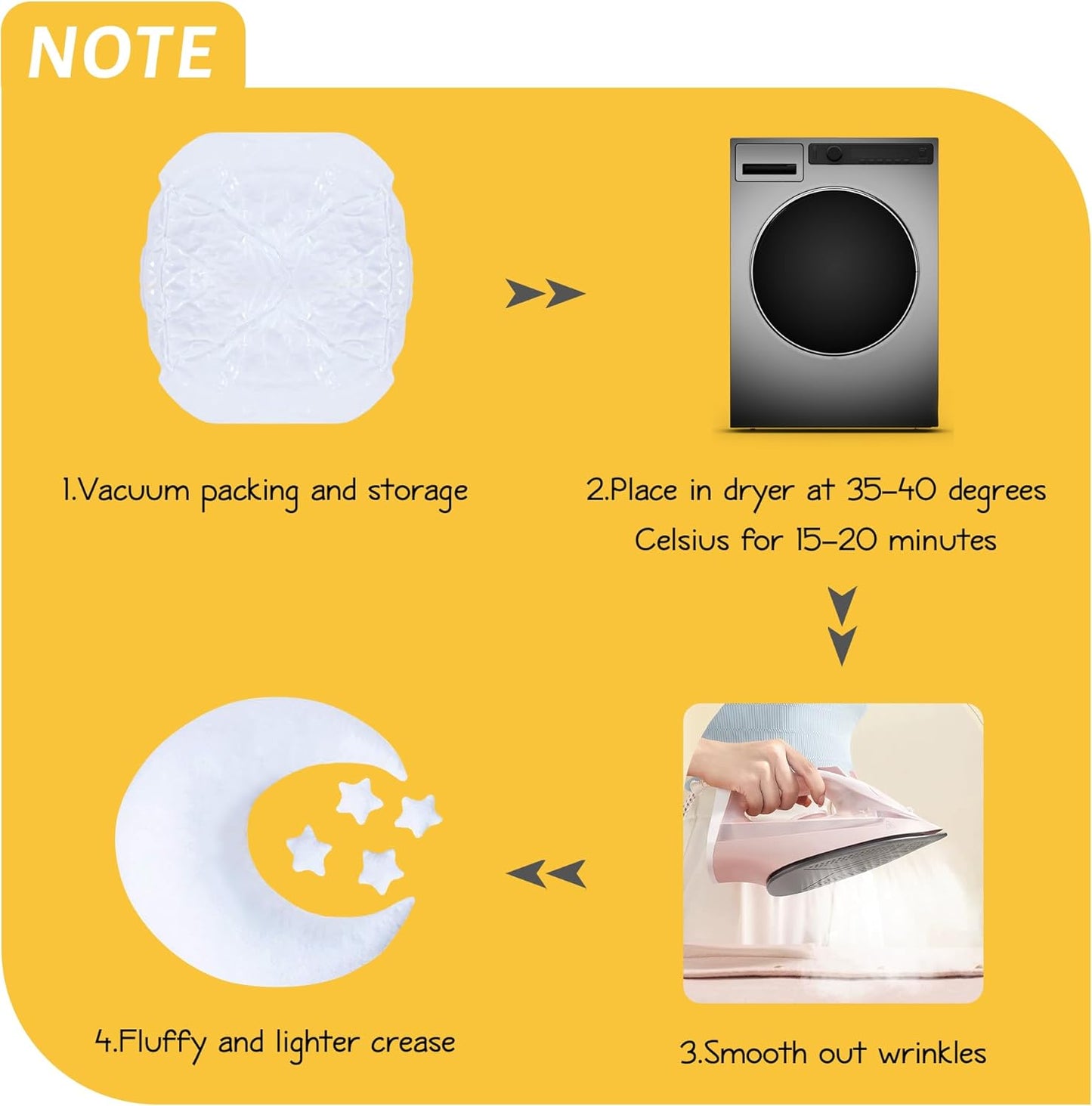 Set IGMaryBox Baby Moon Star Pillow Newborn Posing Pillow Newborn Photography Posing Pillows Infant Photography Props