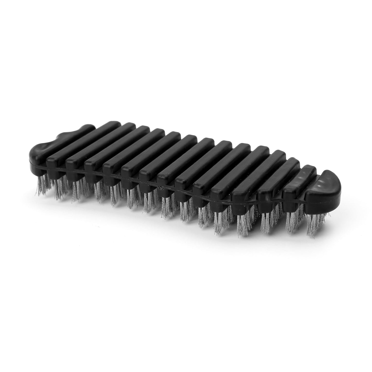 Barbell Cleaning Brush Scrubber for Training Strength Weight Bar Care Rescue, Rust Chalk Remover, Hard Knurling Steel Wire Bristle, Power Cleaner Kit Supplies Accessories for Athletic Gym Maintenance