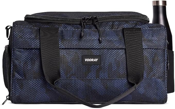 Vooray 23L Boost Duffel Bag – Small Travel & Gym Bag with Shoe Pocket, Weekender for Women & Men, Ideal for Overnight, Sports, and Workouts