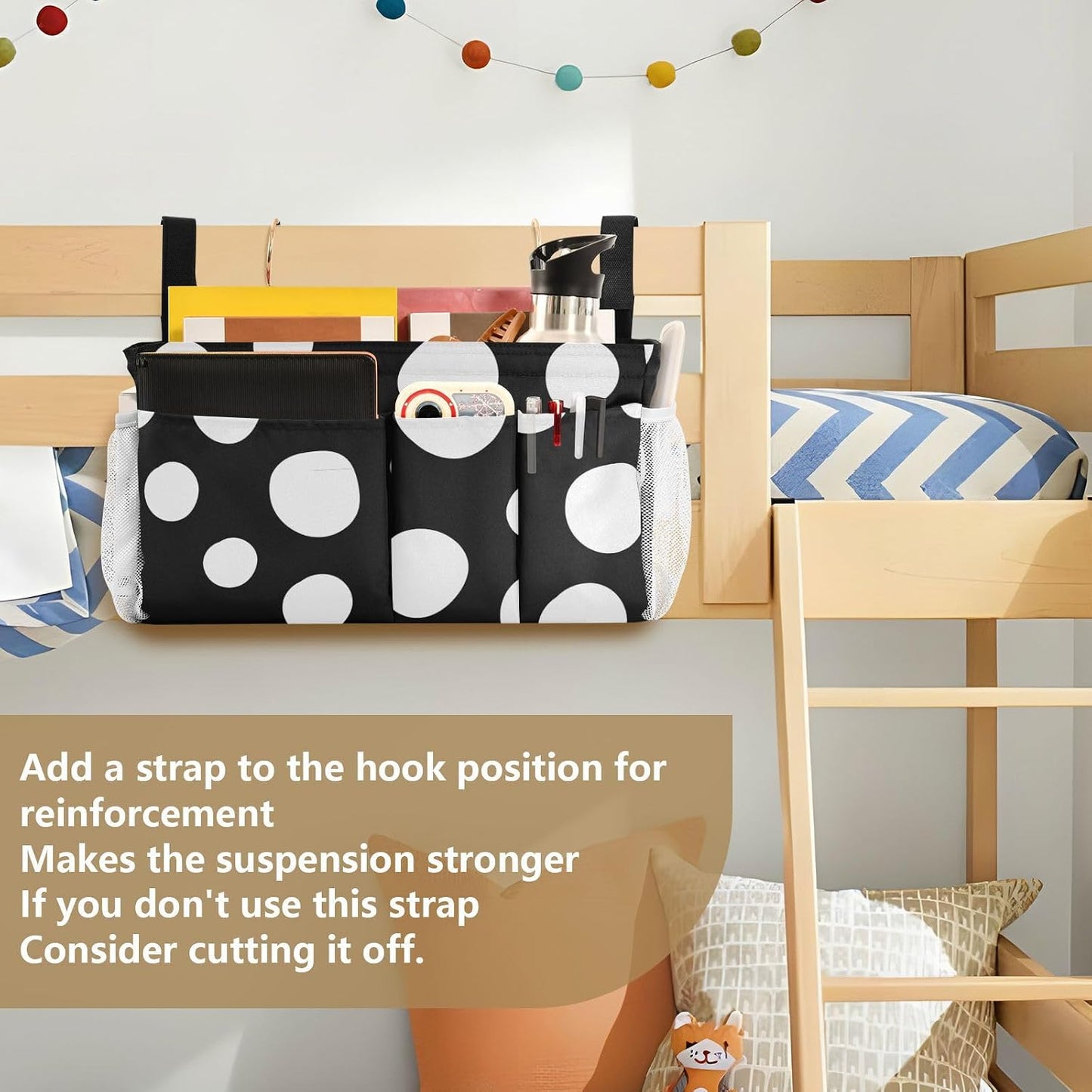 Amooorous Bedside Table Caddy Table Cabinet Storage Organizer for College Dorm Rooms Essentials, Hospital Bed