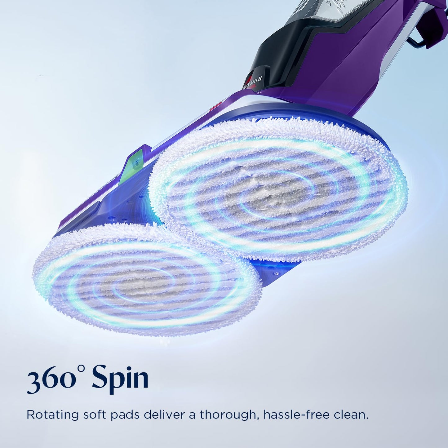 Bissell SpinWave Pet Hard Floor Corded Spin Mop, Electric Floor Cleaner with Washable Pads for Stain Removal on Sealed Hard Floors, 20399