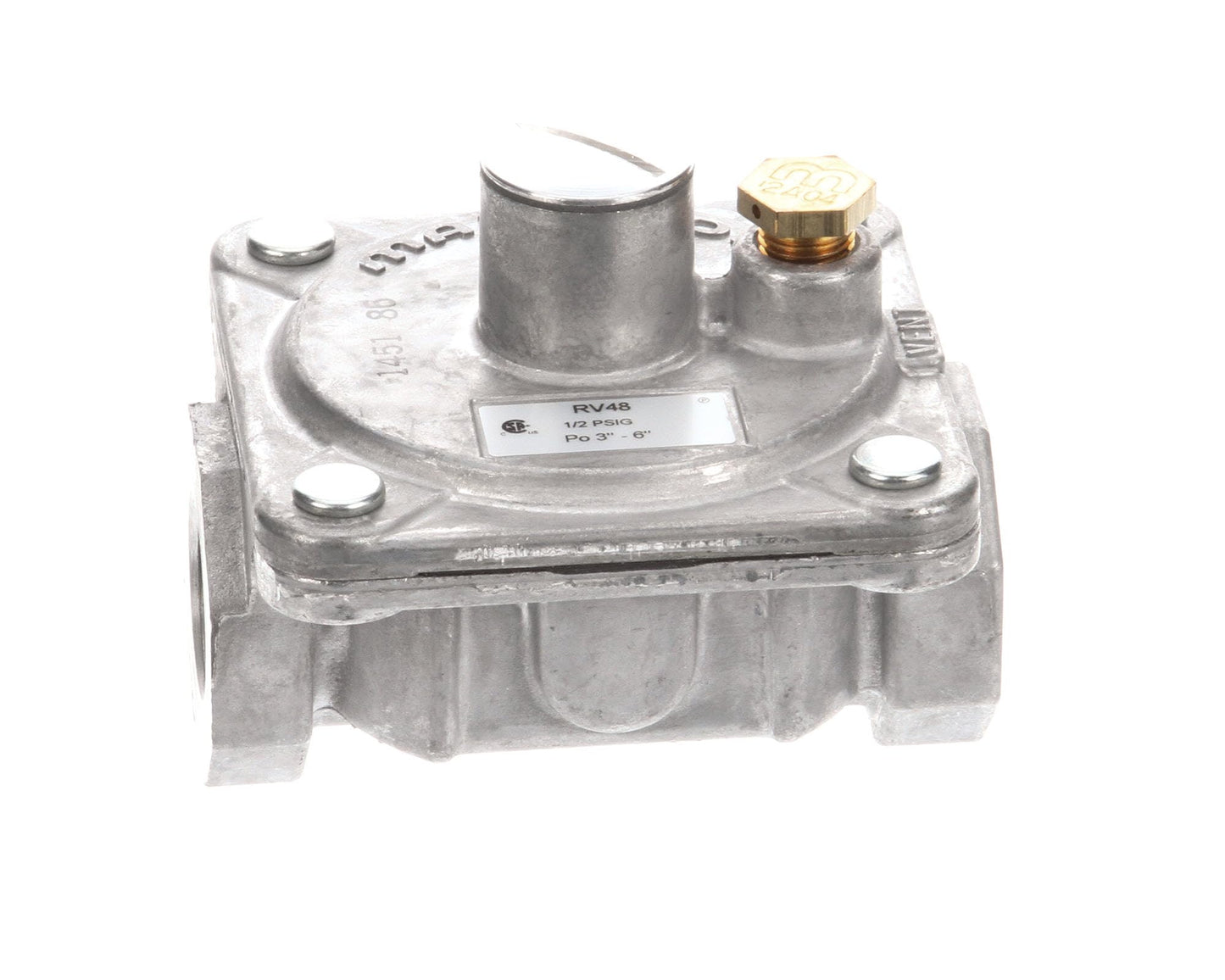 Stero Dishwasher P54-5828 Rv48 Gas Regulator 1/2" Ir Gas