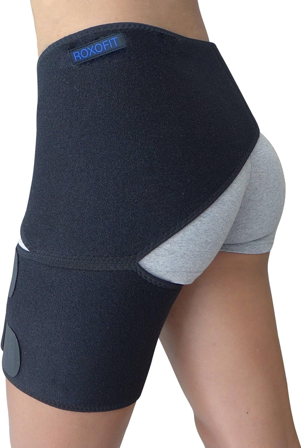 Hip Brace for Women, Men - Sciatica Brace - Groin Pull Compression Wrap - Sciatica Pain Relief Devices, Hip Brace for Sciatica Pain Relief Brace, Sciatic Relief Devices, Sciatic Nerve Pain Relief, Thigh Compression Sleeve, SI Belt, Hamstring Compression S