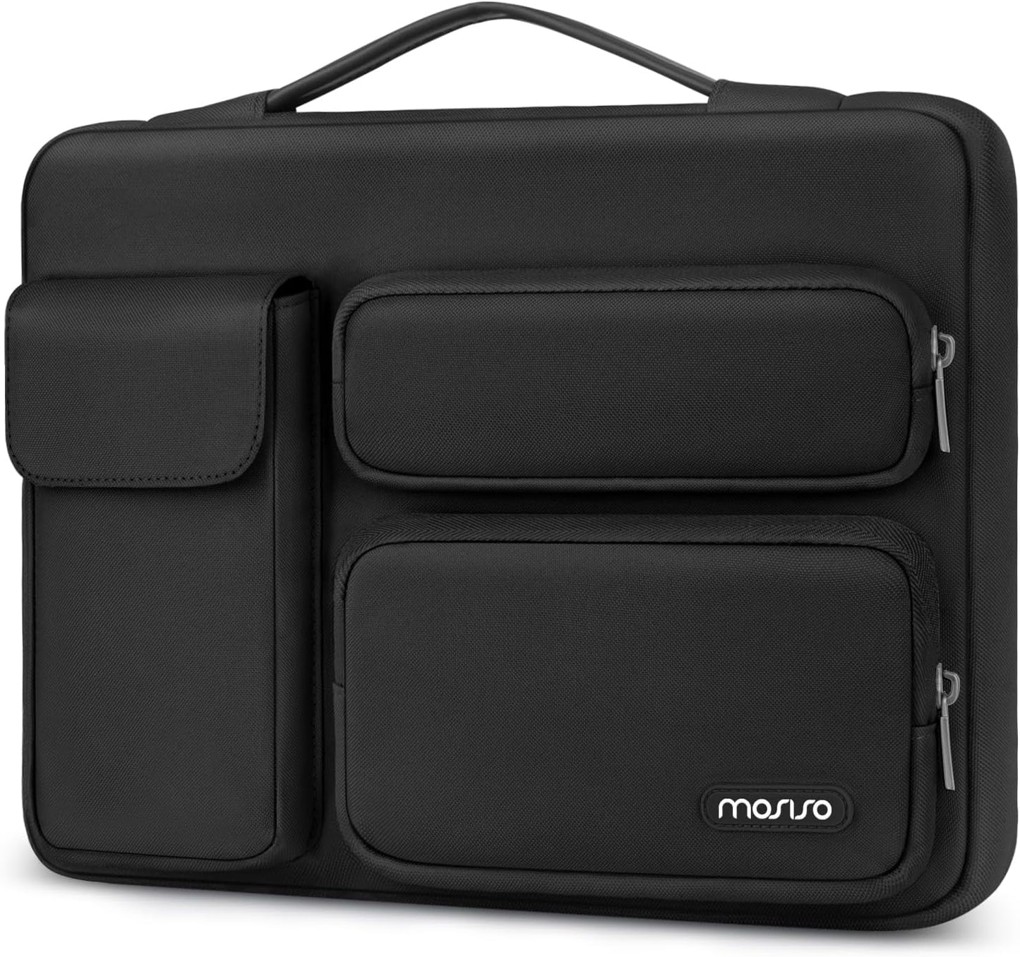 MOSISO 360 13.3 inch, 13-13.3 inch 13 14, 2 Raised&1 Protective Laptop Case Laptop Sleeve Compatible with MacBook
