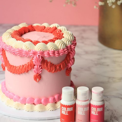 Colour Mill Oil-Based Food Coloring - Rose, 100 Milliliters | Vibrant & Versatile Baking Essential