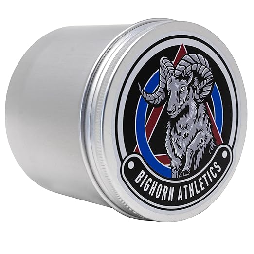 Bighorn Athletics Pro Series Jiu-Jitsu Finger Tape, 8-Rolls with Tin Holder, Enhanced Extra Strength, Residue-Free (0.3-Inch, Black)