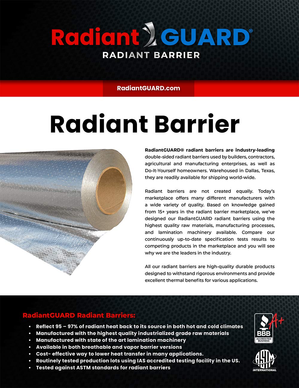 Radiant Barrier Attic Insulation 542 sq ft Xtreme Heavy Duty Reflective Foil Insulation, 26-inch by 125-feet Perforated Breathable Double Reflective Aluminum House Wrap Thermal Roll