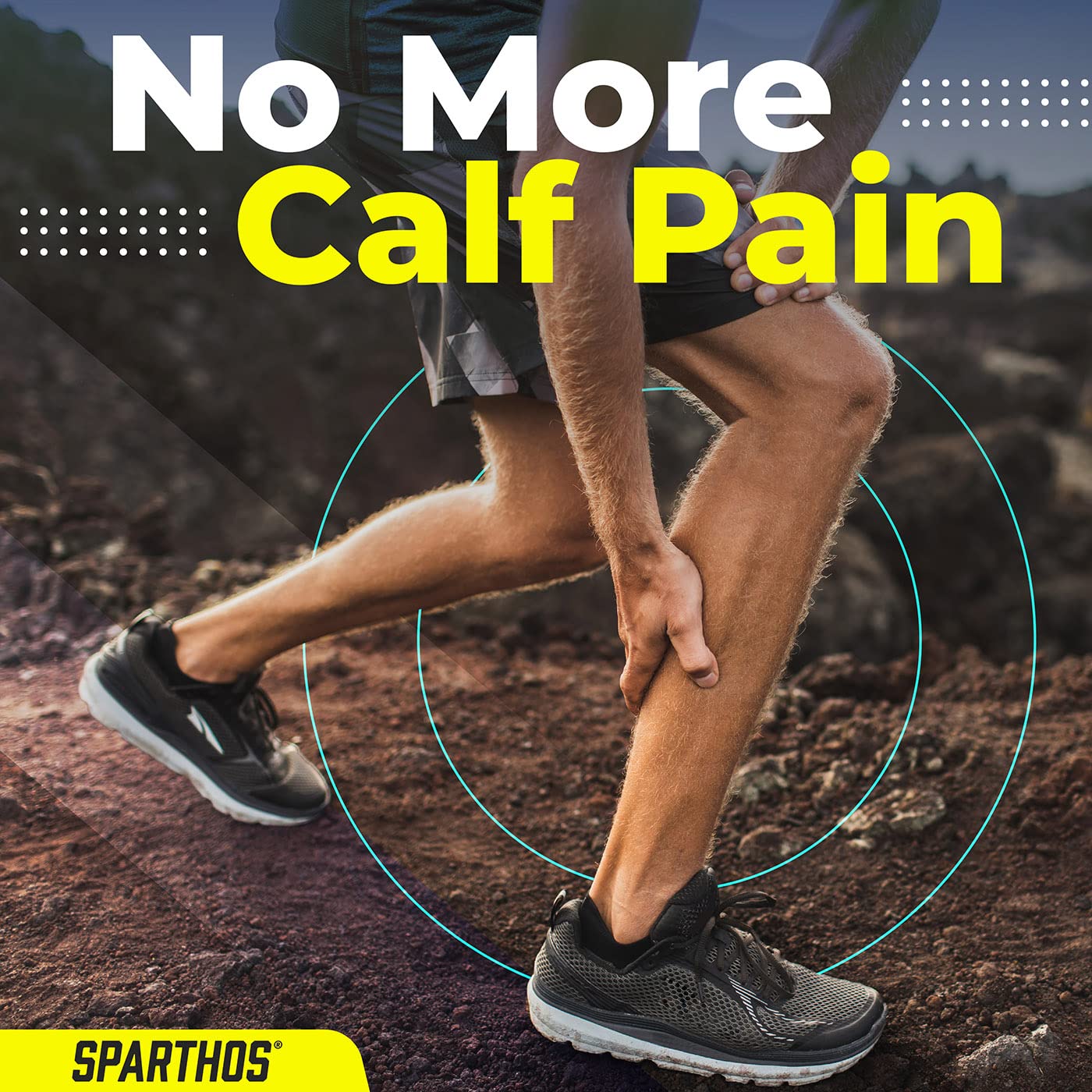 Sparthos Calf Compression Sleeves (Pair) – Leg Compression Socks for Men and Women – Shin Splint Calf Pain Relief Calf Medical Leg Pain and Cramps Recovery Varicose Veins (Black-L)