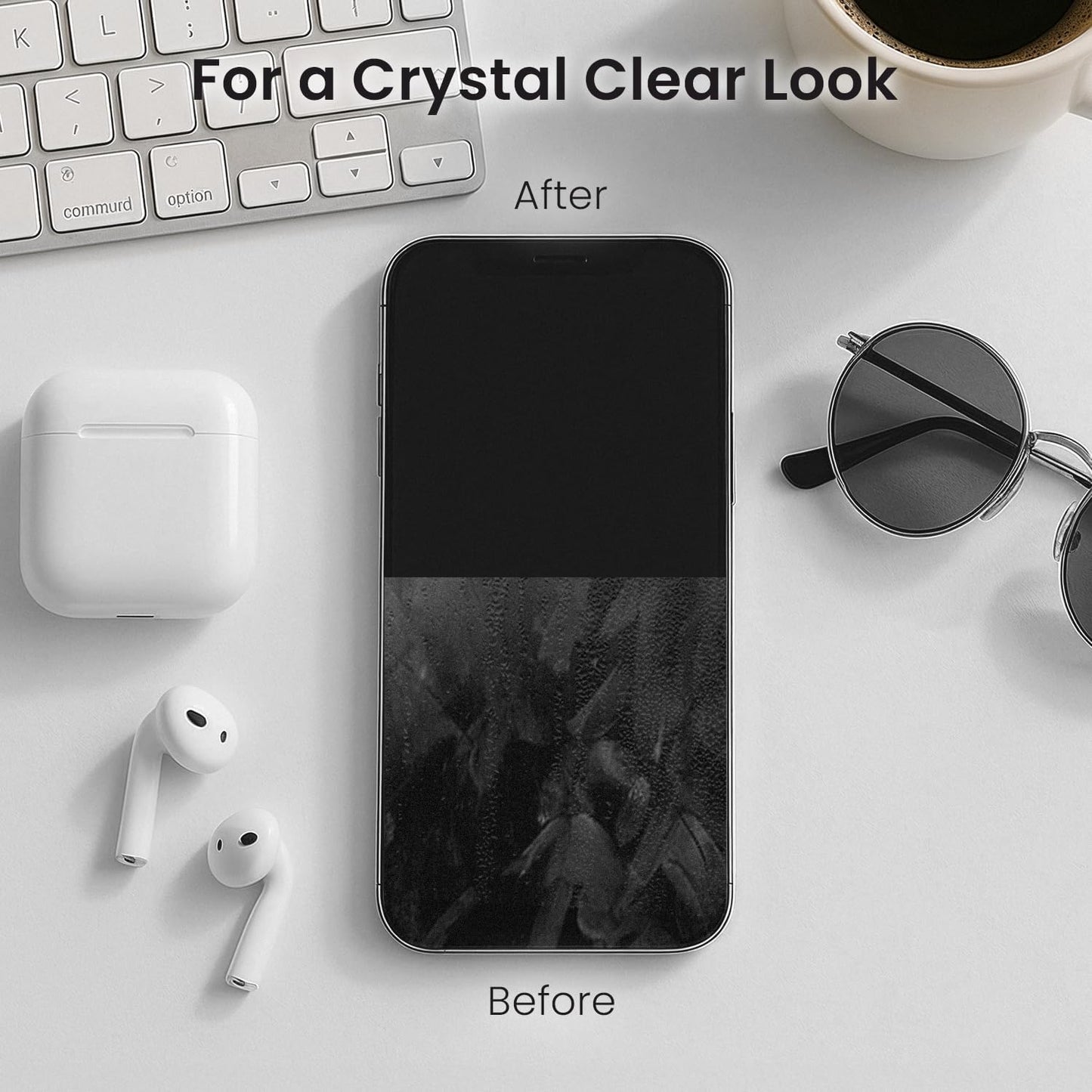 EVEO (1 Pack) Computer Screen Cleaner Spray Kit- Portable Laptop Screen Cleaner, Phone Cleaner & Monitor Cleaner +