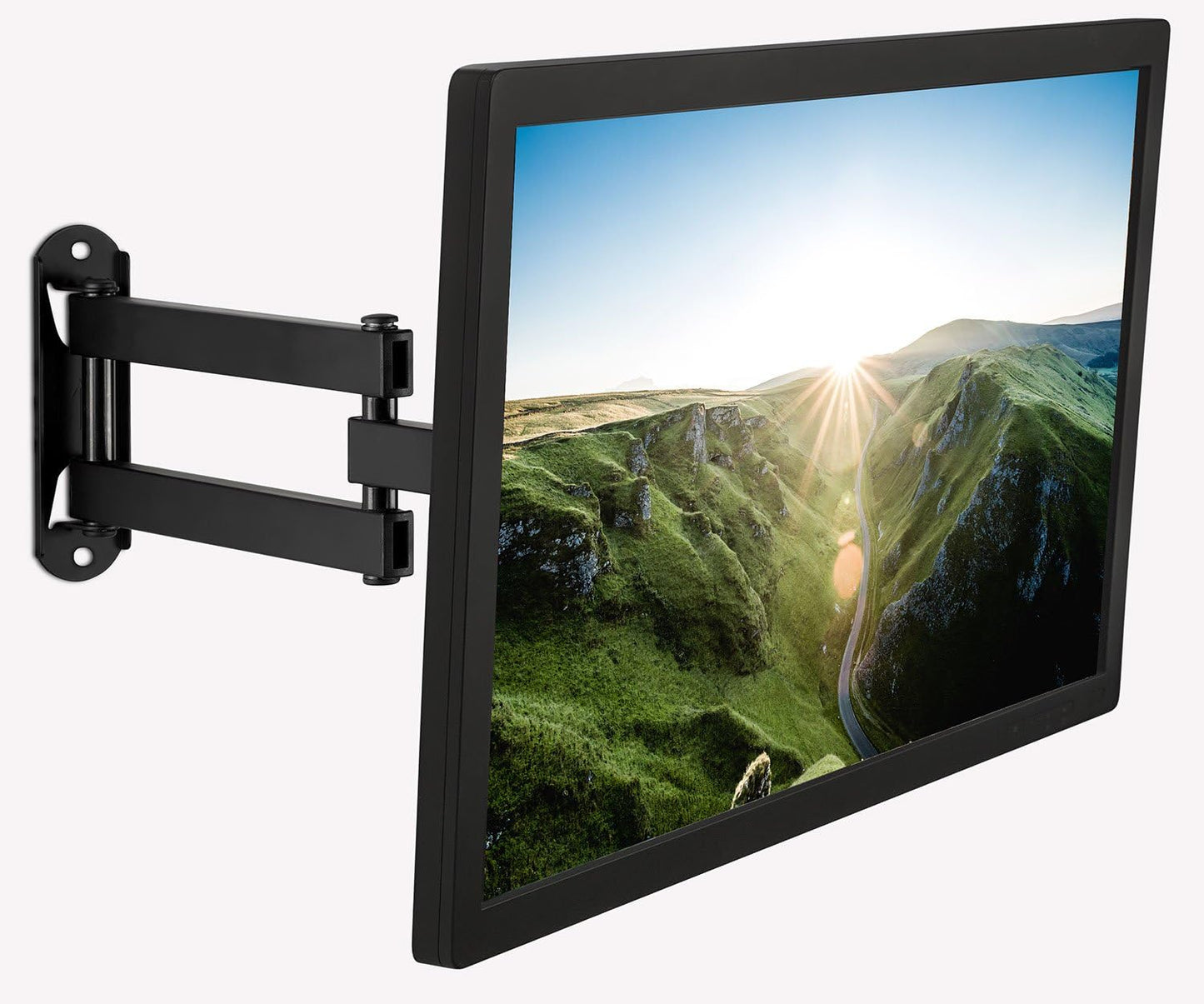 Mount-It! 19, 20, 24, 27, 32, 34, 37 40 Inch 14 75, 100 TV Wall Mount, Universal Fit for and TVs and Computer Monitors