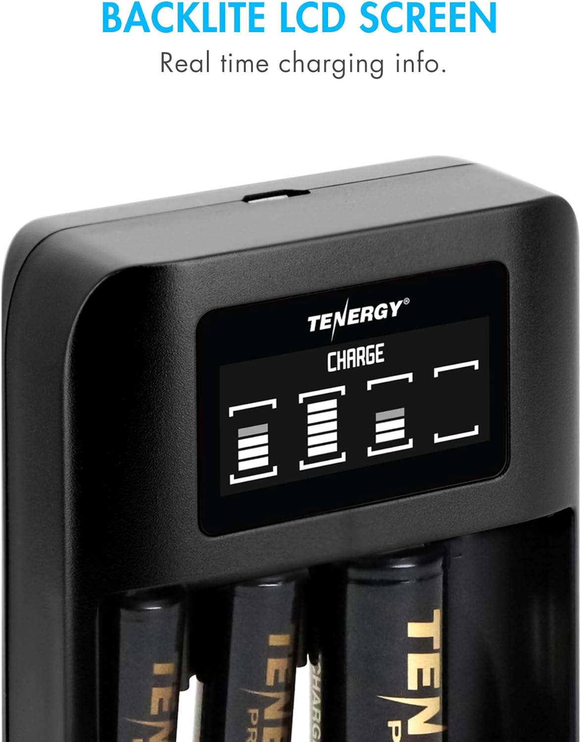 Tenergy 4 Pack 4 Pack TN474U Premium Pro AA and AAA Rechargeable Batteries and Portable Battery Charger, Ideal for High