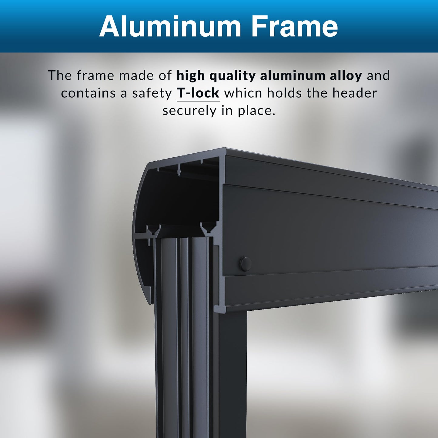 SL4U Shower Door 48" W x 76" H, Double Sliding Shower Door with 1/4" (6mm) Tempered Glass, Semi-Frameless Bypass Bathroom Door, Easy to Clean, Matte Black Finish
