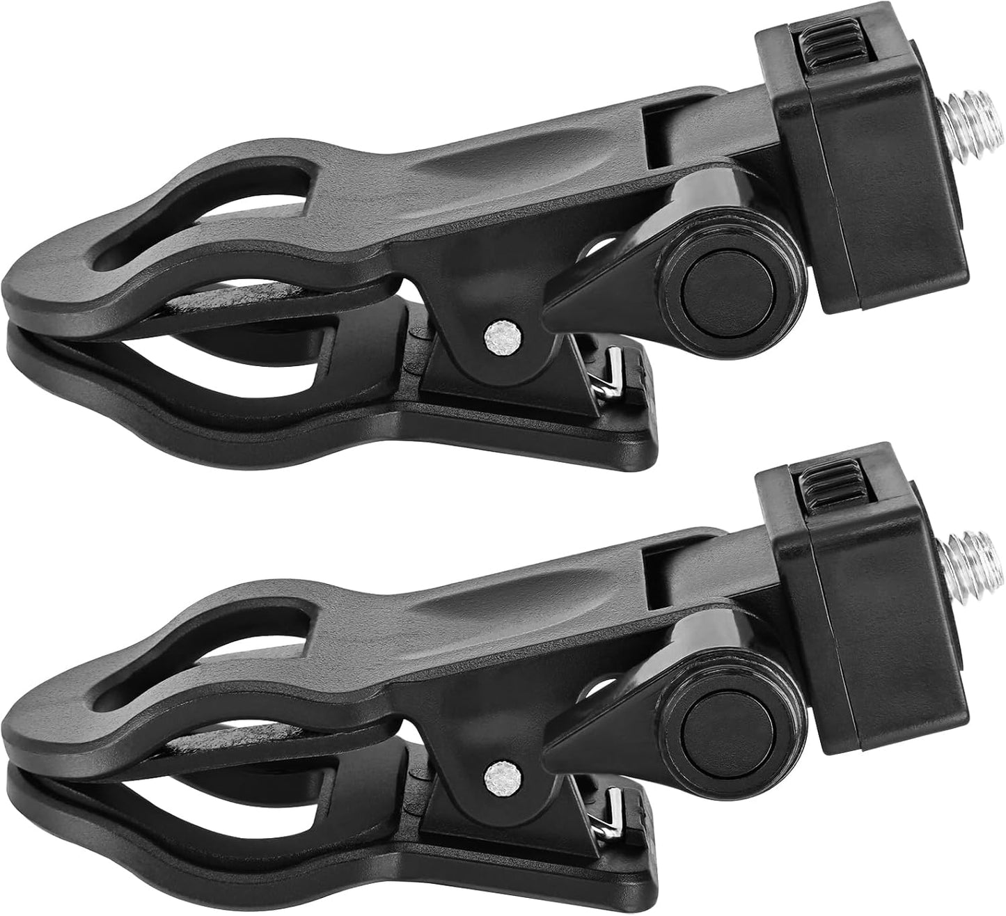 Yeebline 2 Pack 1/4 Monitor Camera Mount Clip, Monitor Camera Mount Clamp Selfie Light Ring Light Clip with Screw