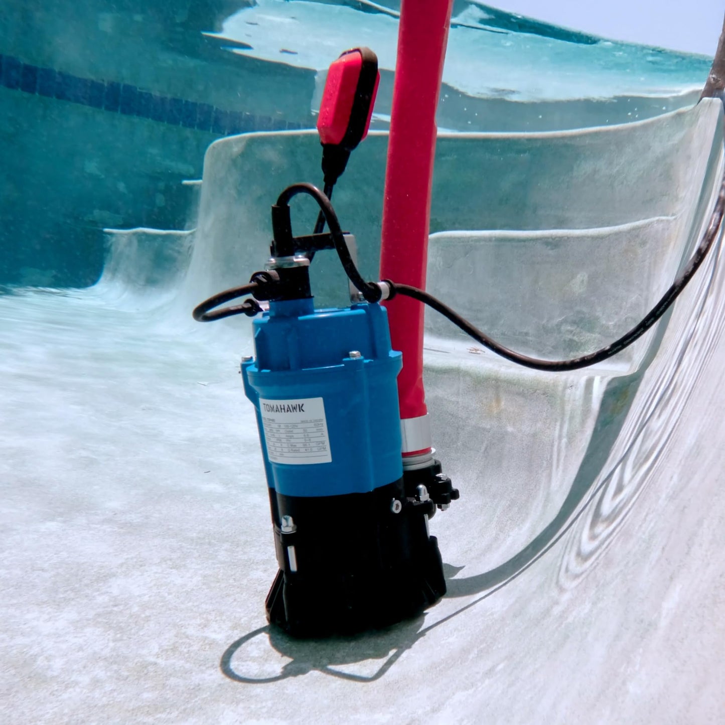 1/2 HP Submersible Water Pump 2" Outlet 66 GPM 400W Electric Utility Dewatering Pump Basement Flooding Construction Sites Irrigation Drainage