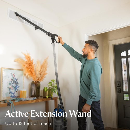 Bissell CleanView Swivel Vacuum - Triple Action Brush Roll, Swivel Steering & Easy-Empty Dirt Tank