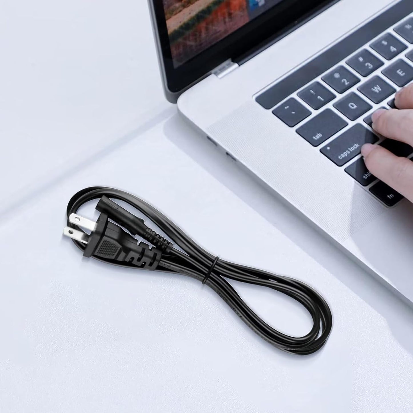 SRGTHE 6ft 4K UL Power Cable Cord Plug Compatible with TV Streaming Media Player Box
