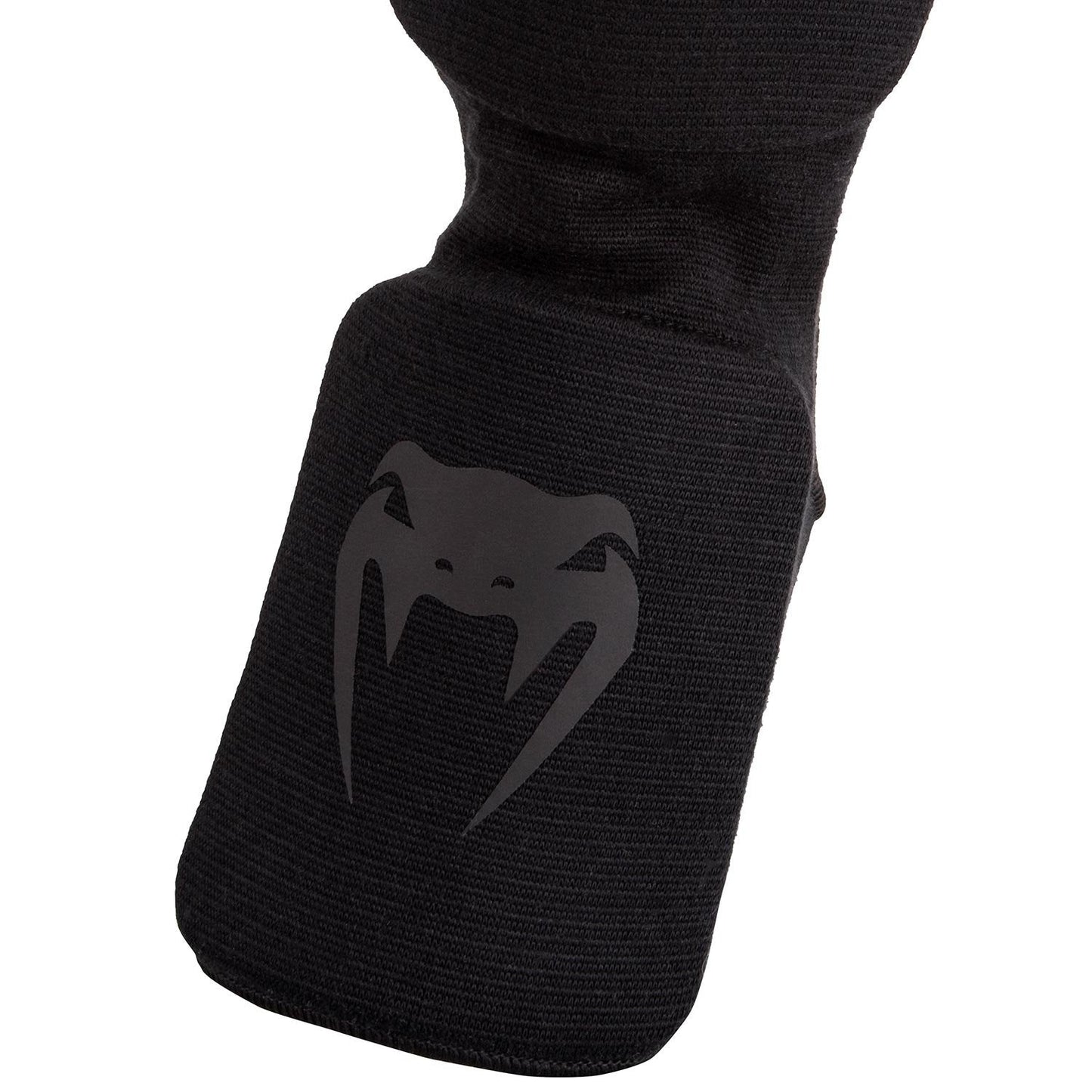 Venum Kontact Shin Guards - Black/Black - L