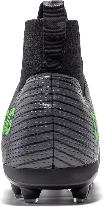 Youth Soccer Cleats Mens Training Football Cleats Lightweight Womens High-top Soccer Shoes AG, Tacos de Futbol para Hombre
