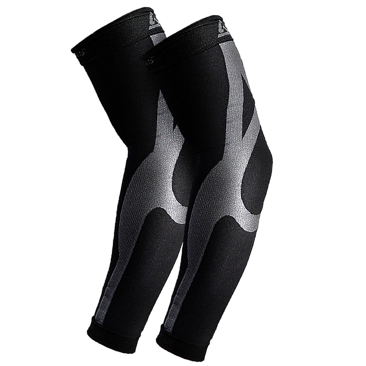 B-Driven Sports Enhanced Compression Sleeves - Arm Sleeves for Men & Women with Medical Grade Compression 20-30 mmHg for Basketball, Baseball, Football, Volleyball, Weightlifting, Golf, Running - Pair