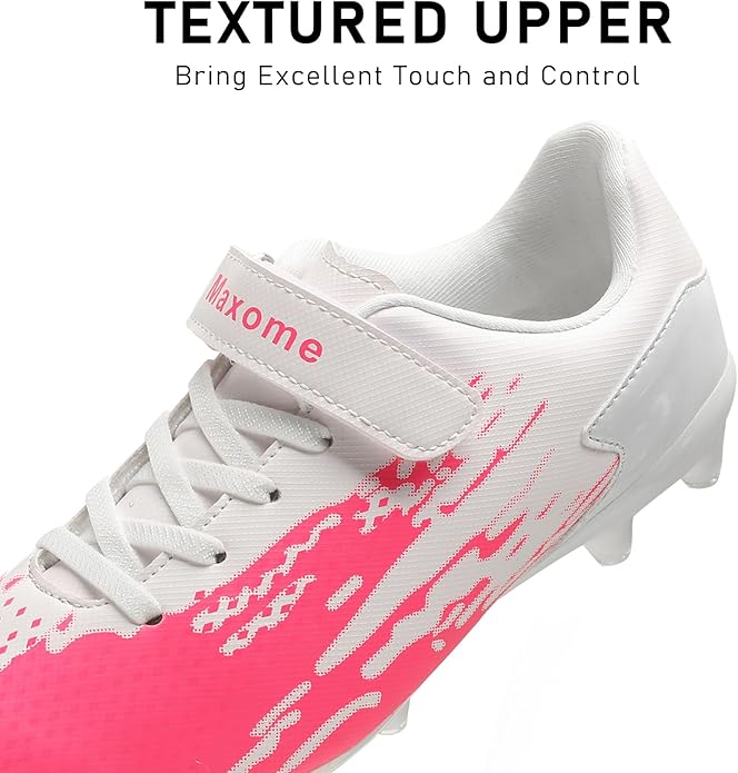 Kids Soccer Cleats Boys Girls Athletic Outdoor Youth Football Shoes Running & Training Lightweight Baseball Shoes(Little Kid/Big Kid)